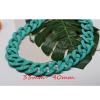 Trendy Acrylic Shoulder Strap, Watermelon Pink view 3