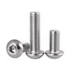 SYDARSYN M2 x 30 mm Stainless Steel Hex Socket Round-Head Machine Screws (50 pcs) view 1
