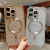 TEidea iPhone 14 Sparkly Silicone Phone Case for iPhone 14/13/12/11 Pro Max/Plus, iPhone 12 Pro Max, Purple view 4