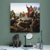 ALTUY Jesus Poster “A Sermon on the Mount,” Decorative Painting, Canvas Poster, 70 x 70 cm view 4