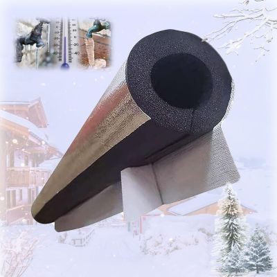 95 cm Foam Pipe Insulation Sleeve, ID 89 mm, 30 mm Thick