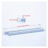 DHAEY 5-Pack Extension Springs, 1 x 10 x 300 mm, Double Hook, Zinc-Plated view 3