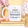 Mugffins Personalized Mug for Professors – In German – Best in the World – 11 oz / 330 ml view 4