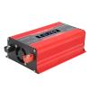 Fockety Car Power Inverter, 300 W, Dual USB Safety Protection, 12 V to 230 V, Modified Sine Wave Inverter for Camping (Red) view 3
