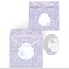 Mermaid Letter Paper Set for Girls with 2 Writing Pads and 25 Envelopes, Purple view 4
