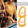 BESPORTBLE 30-Piece Snooker Cue Holder with Decorative Hanger view 3