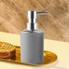 FURREN 4-Piece Plastic Bathroom Accessories Set, Gray view 4