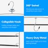 Pants Hangers, 6-Pack, 5-Tier Closet Organizer, Space-Saving with Swing Arms view 3