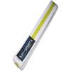 BAY Sports Budo Belt, Martial Arts Competition Belt, White/Yellow/White with Center Stripe, 300 cm view 2