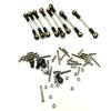 VENEKA 3X Metal Suspension Toe Link Tie Rod Set for 1/16 C14 C24 RC Cars view 2