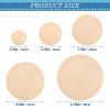 Peach Elastic Bowl Covers, Reusable Stretch Covers, 5-Piece Set view 4