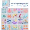 GORGECRAFT 20 Ocean Creature Stencils view 2