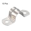 TA-VIGOR 10-Pack 16 mm 2-Hole 304 Stainless Steel U-Shaped Pipe Clamps view 3