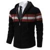 Duohropke Men's Long-Sleeve Knitted Cardigan Sweater view 1