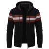 Duohropke Men's Long-Sleeve Knitted Cardigan Sweater view 2