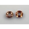150-Piece Demi Round O-Bead Circular Spacer Beads, 9 mm, Crystal Rose Gold Capri view 1