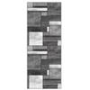 ZUZEKU Gray Geometric Vintage Runner Rug, Washable Non-Slip, 40 x 400 cm view 1