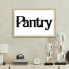 Pantry Framed Wooden Sign, Wall Art Decor, 20.3 x 30.5 cm view 2