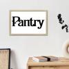 Pantry Framed Wooden Sign, Wall Art Decor, 20.3 x 30.5 cm view 4