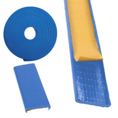 7 m Self-Adhesive U-Shape TPE Edge Band, Blue, 28 mm