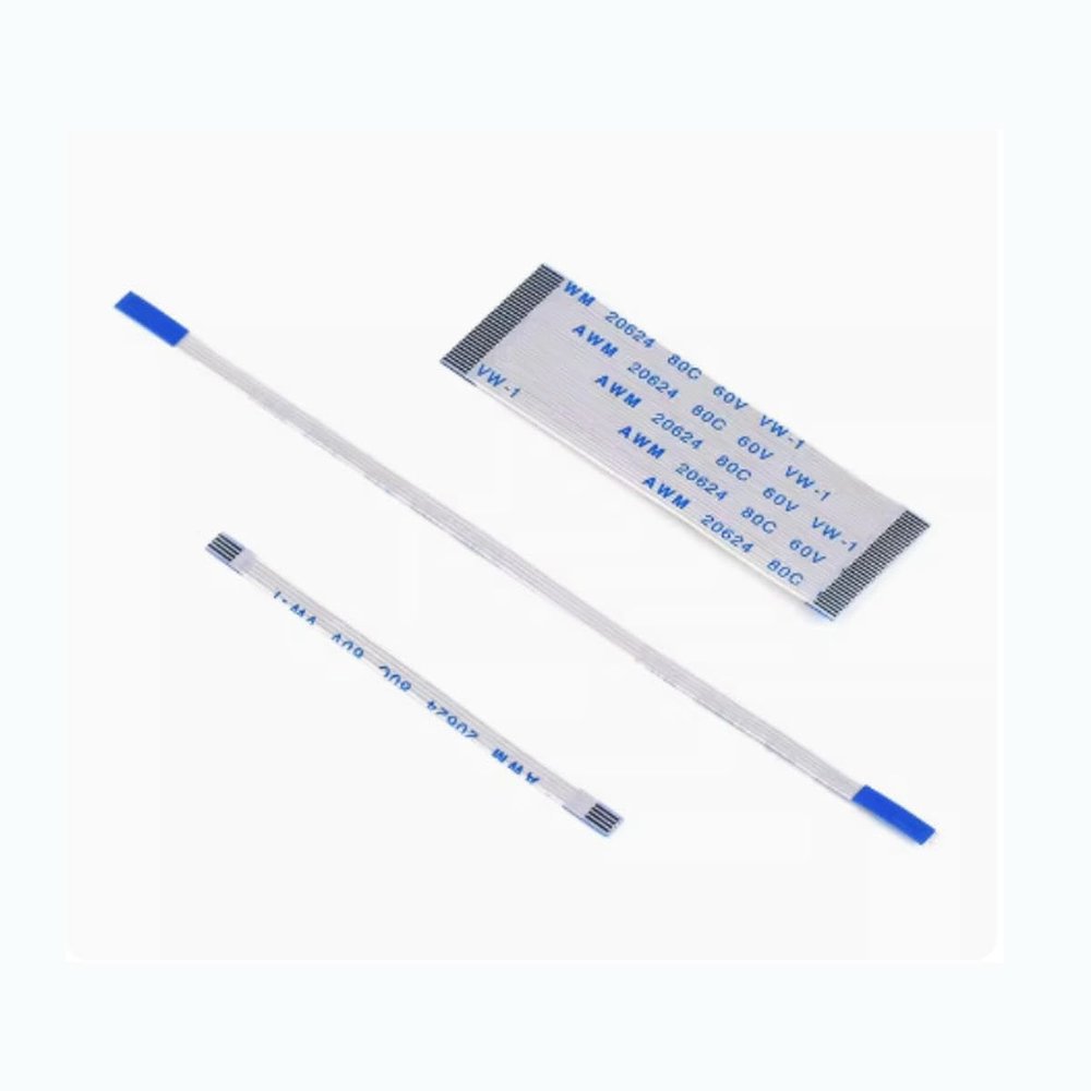 10PCS Flat Flexible FFC FPC Cable AWM 20624 80C 60V VW-1, 0.5 mm/1.0 mm, 4/5/6/8/10/12/14/16/18/20/24/26/30/32 Pin, 30 cm, 1.0 mm-16P, Forward Direction