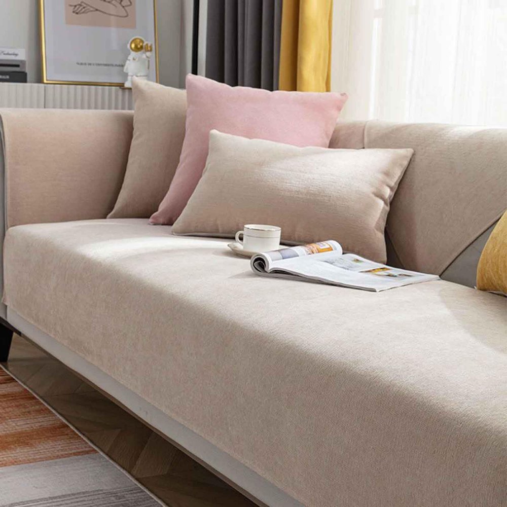 YWQJL Non-Slip Sofa Cover for 1/2/3-Seater, L- or U-Shaped Sofas, #23, 70 x 150 cm