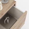 Mobili Fiver Easy Wall-Mounted TV Cabinet with Drawer, Oak, Made in Italy view 4