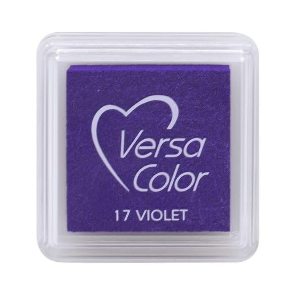 Artoz VersaColor Mini Ink Pad, Violet, 34 x 34 mm