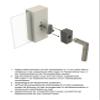 Beschläge Hamburg Lockable Window Handle | GRO Prime DK 20–44 Zamak ABS | Antique Tilt-and-Turn Handle, 90° Detent, Matte Nickel-Plated/Matte Stainless Steel view 3
