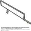 Beschläge Hamburg Lockable Window Handle | GRO Prime DK 20–44 Zamak ABS | Antique Tilt-and-Turn Handle, 90° Detent, Matte Nickel-Plated/Matte Stainless Steel view 4