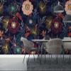 3D Floral Leaf Wall Mural, 150 x 105 cm view 1