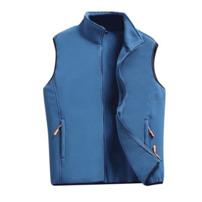 Duohropke Men's Fleece-Lined Windproof Vest