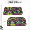 COMAAM Lavender Stamp 3D Leather Pencil Case view 3