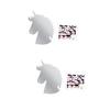 Housoutil 2-Piece Unicorn Acrylic Mirror Wall Stickers view 1