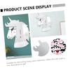 Housoutil 2-Piece Unicorn Acrylic Mirror Wall Stickers view 4