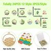 Spritewelry 24-Piece Enamel Panda Charms, Bamboo Crown Panda Pendants, Cute Cartoon Animal Dangles for Earring, Bracelet, Necklace and Keychain Making view 3