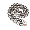 RAAMKA Women's Handbag Chain, Removable Replacement Shoulder Strap, Black, 120 cm view 1