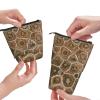 AABSTBFM Red Rose Psd Expandable Vertical Pencil Case, Multipurpose Pencil and Makeup Bag for School, Office, and Travel, Petoskey Stone, One Size view 3