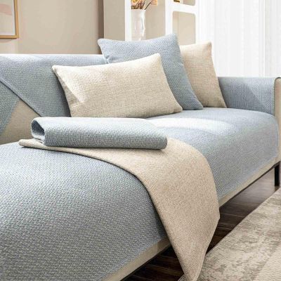 YWQJL Non-Slip Sofa Cover for 1/2/3/4-Seater, L- or U-Shaped Sofas, #33, 70 x 90 cm