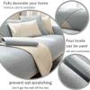YWQJL Non-Slip Sofa Cover for 1/2/3/4-Seater, L- or U-Shaped Sofas, #33, 70 x 90 cm view 3