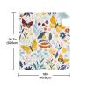 Magnetic Mailbox Cover with Butterflies, Fall Flowers and Leaves, 18 x 21 in view 4