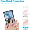 Aroepurt Case for Itel A24 2023 with 9H HD Screen Protector, PC + Silicone, IMDH-WSS view 4