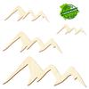 Wooden Mountain Silhouette 1 – Decorative Crafting, 5–50 cm view 2