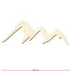 Wooden Mountain Silhouette 1 – Decorative Crafting, 5–50 cm view 3