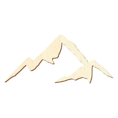 Wood Mountain 2 - DIY Decor, 5–50 cm