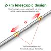 LekLai Fruit Picker with Pole and Basket, Stainless Steel, 2.1 m / 7 ft view 2