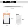 Slide ID Badge Holder with Clear Window, Yosemite National Park Design view 3