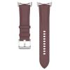 QINOUK Band for Google Pixel Watch 2, Breathable Genuine Leather Watch Band, Pin Buckle Design, Soft Strap, Brown view 2
