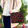 Wanyint Strawberry-Print Bible Cover for Women, Large, 27.9 x 6.1 x 21.6 cm view 2
