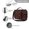 Wanyint Strawberry-Print Bible Cover for Women, Large, 27.9 x 6.1 x 21.6 cm view 4